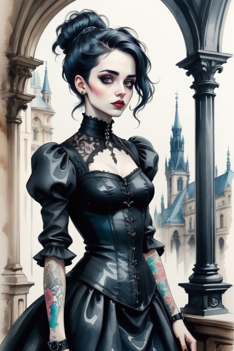 00061-2958253951-A place located in the year 1900 with influence of Baroque and Neo-Gothic architecture woman 25yo and Tom, gothpunk style, water.jpg